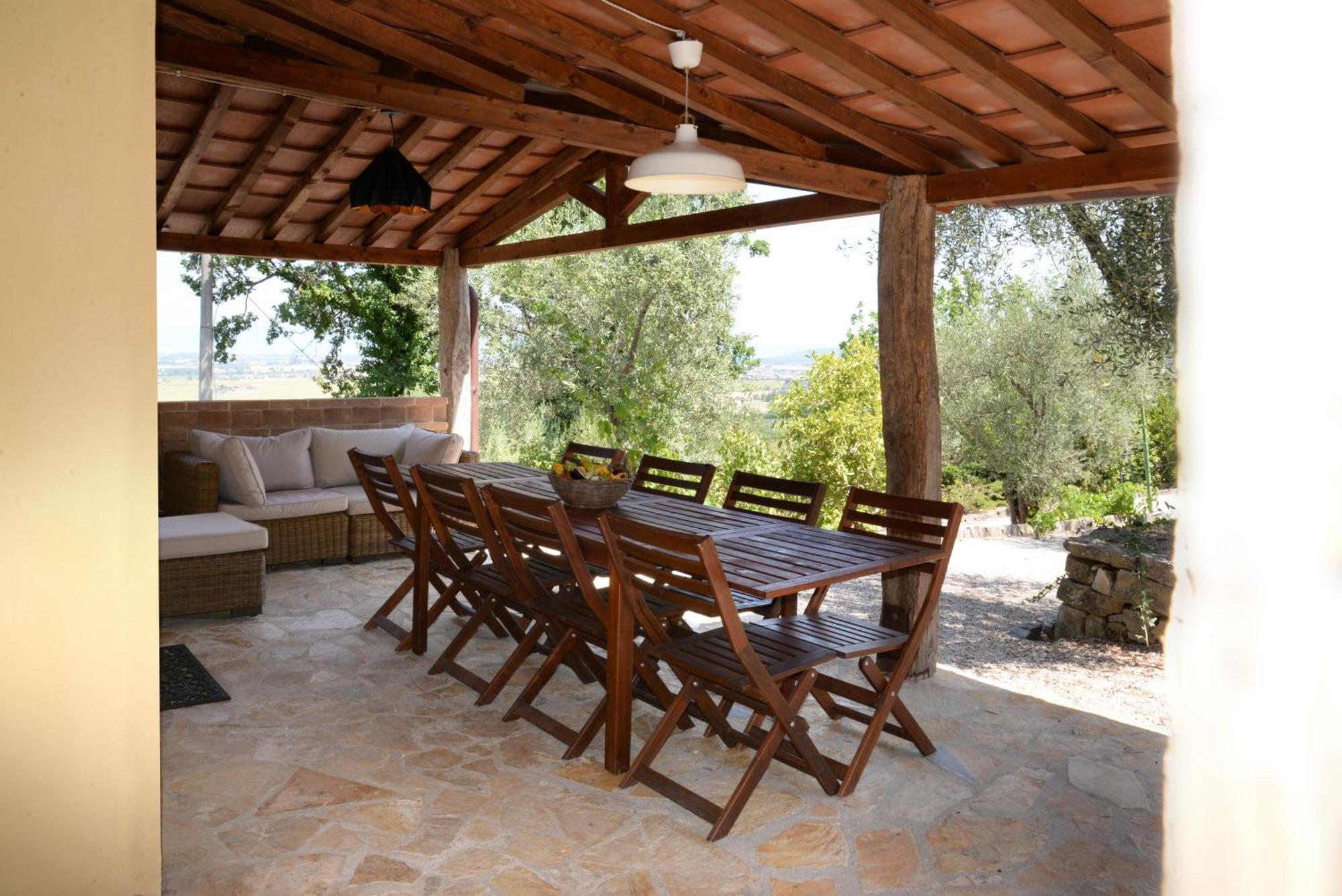 Fonte Pace Luxury Villa - A Fontanaro Property Paciano Exteriör bild