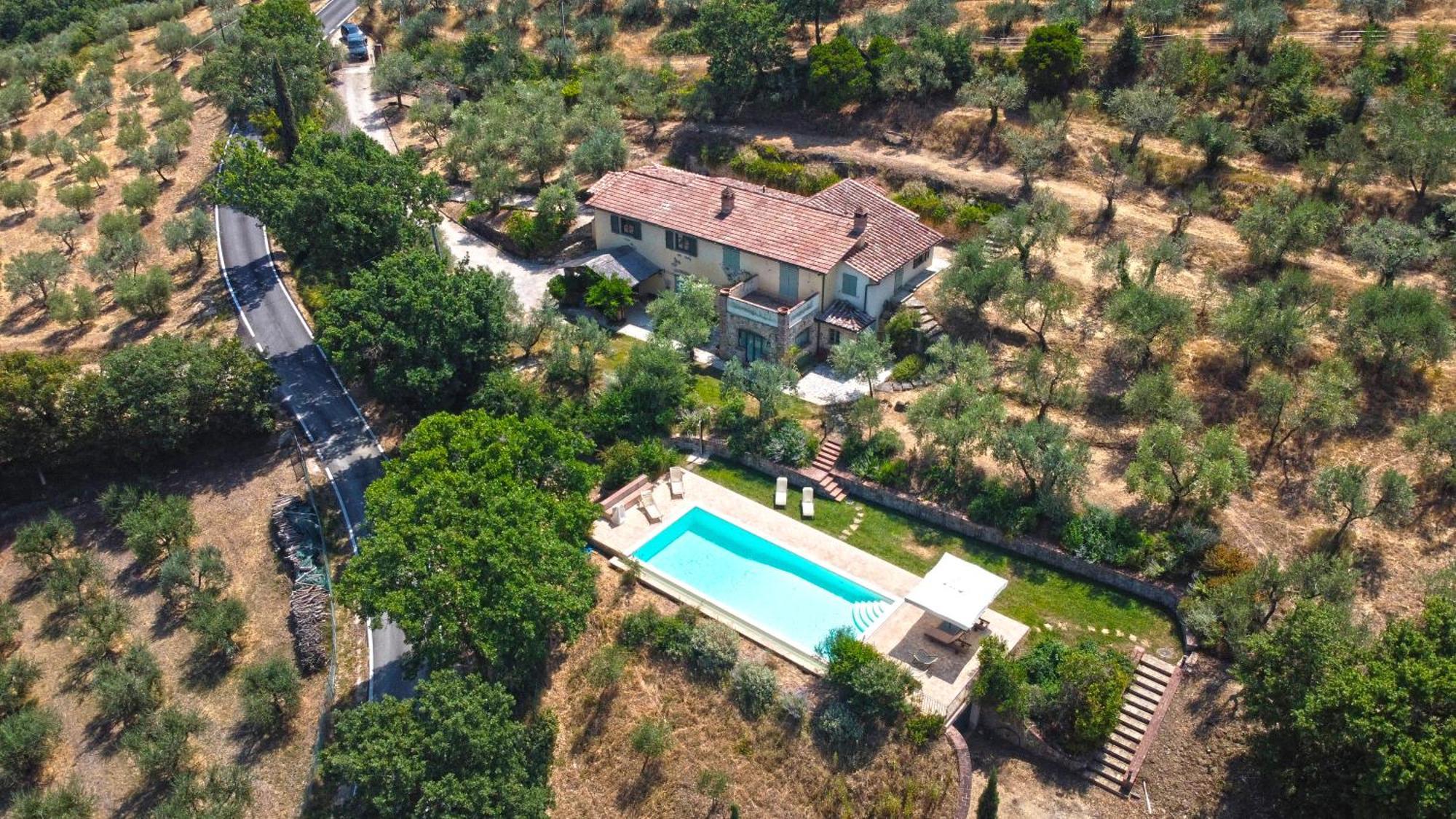 Fonte Pace Luxury Villa - A Fontanaro Property Paciano Exteriör bild