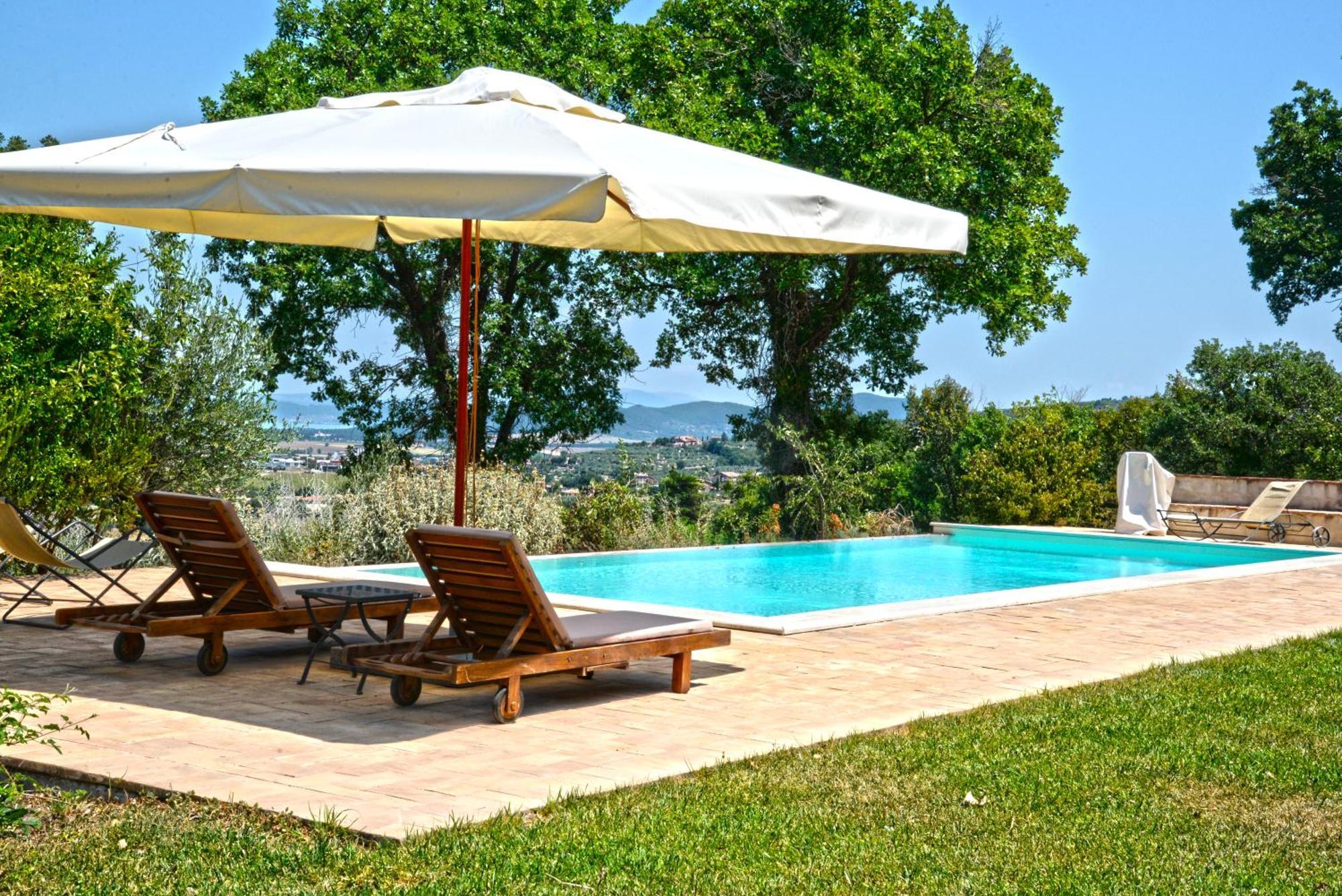 Fonte Pace Luxury Villa - A Fontanaro Property Paciano Exteriör bild